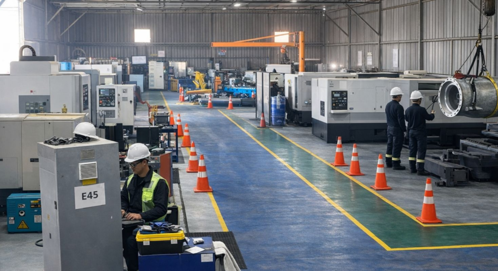 Proceso de remanufactura industrial de equipos críticos en minería.